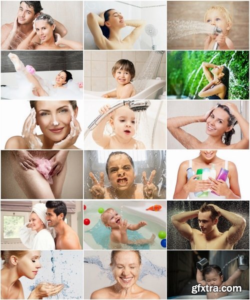 Collection of woman a man a woman in the shower empty 25 HQ Jpeg