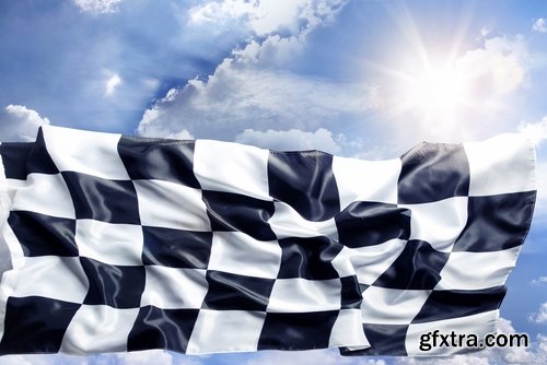 Collection of the final checkered flag start finish 25 HQ Jpeg