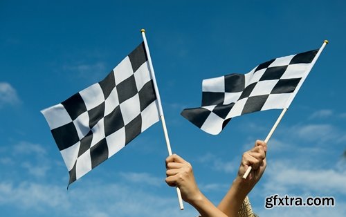 Collection of the final checkered flag start finish 25 HQ Jpeg