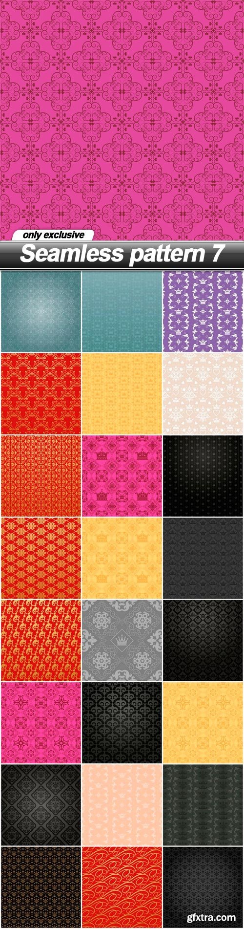 Seamless pattern 7 - 25 EPS