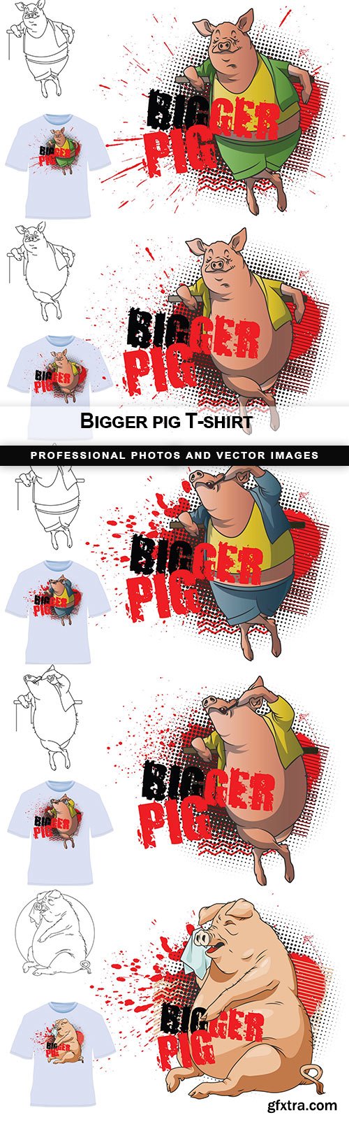 Bigger pig T-shirt