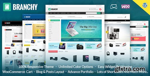 ThemeForest - Branchy v1.0 - WooCommerce Responsive Theme - 10466054