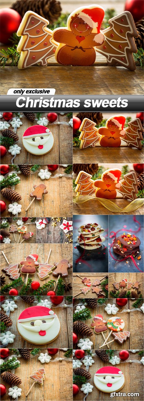 Christmas sweets - 15 UHQ JPEG