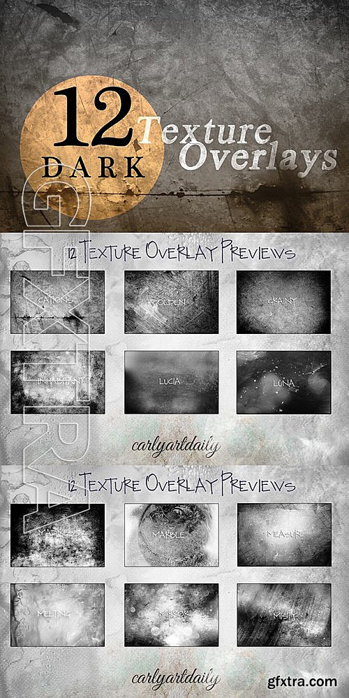 CM - Dark Texture Overlays 482109