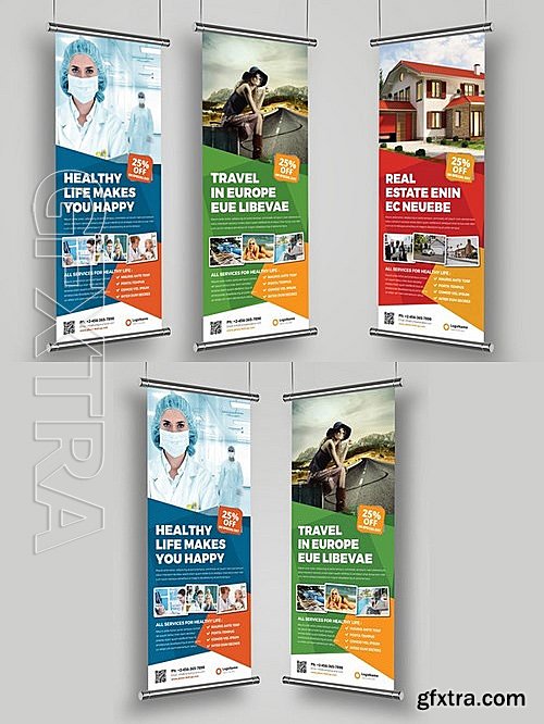 CM - Multipurpose Roll-Up Banner Signage 482366