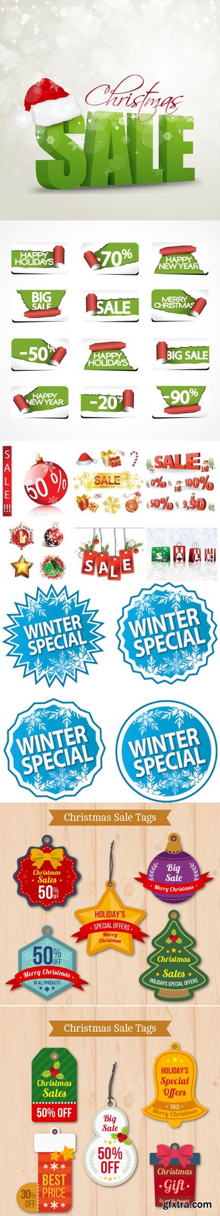 Holiday Sales Vector [Vol.3]