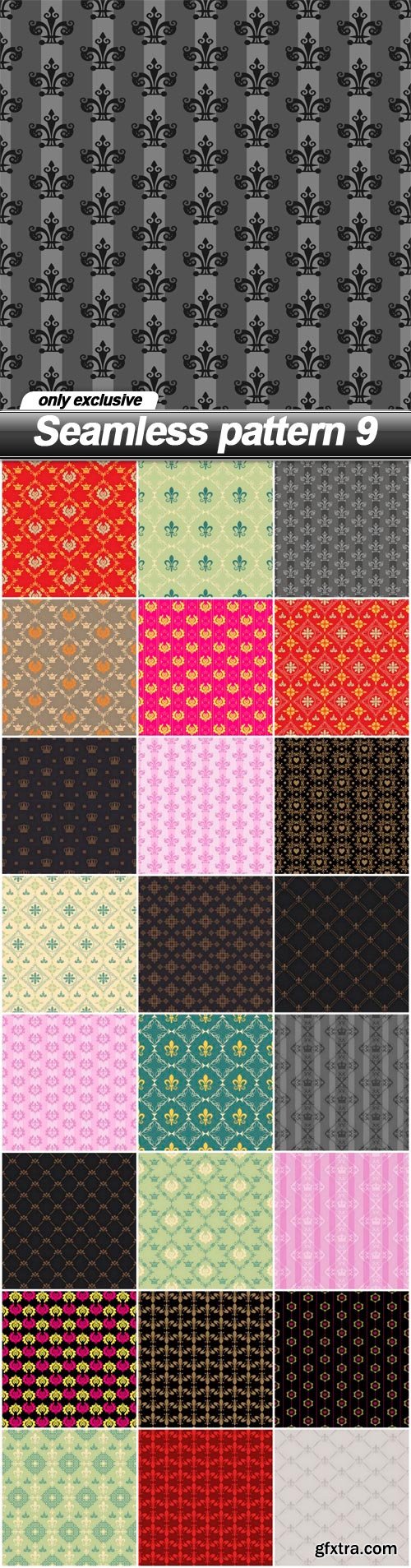 Seamless pattern 9 - 25 EPS