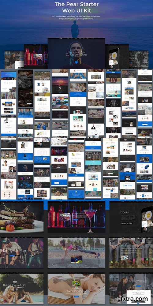 CM - The Pear Starter Web UI Kit 477506