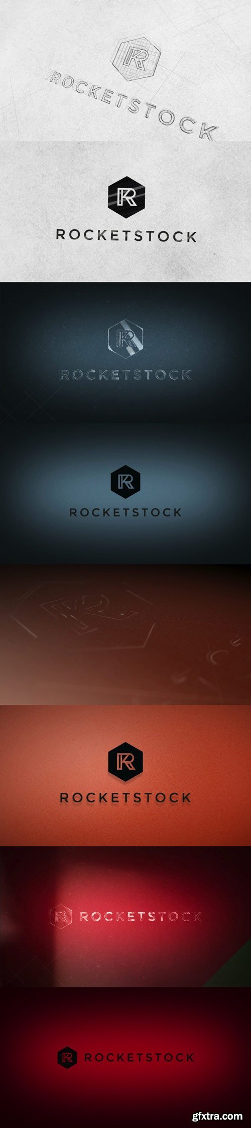 RocketStock - Sketchpad Organic Logo Reveal