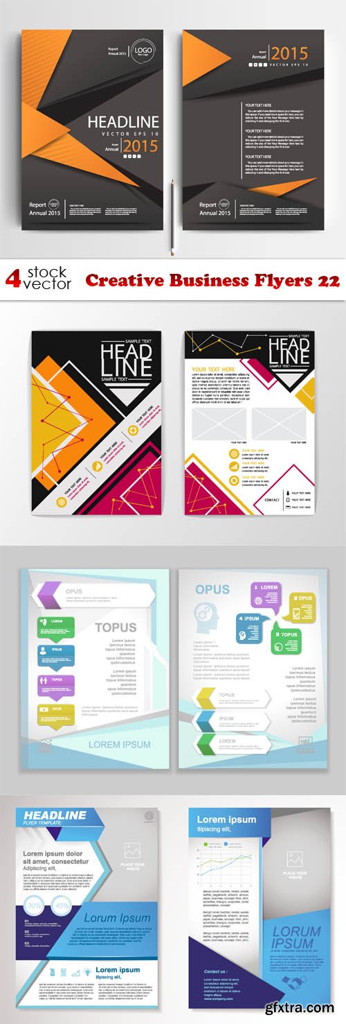 Vectors - Creative Business Flyers 22