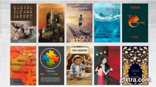 Book Covers Made Easy Using Free Canva and Gimp Software.