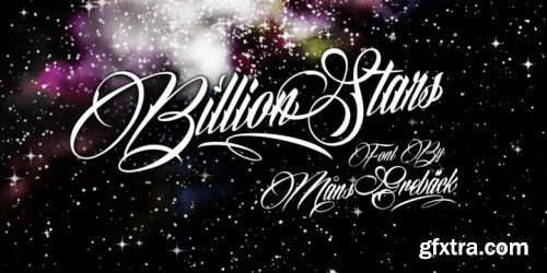 Billion Stars Font