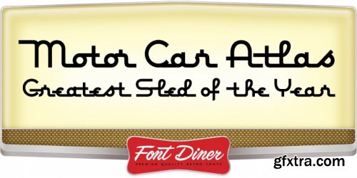 Motorcar Atlas Font