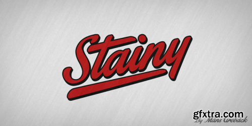 Stainy Font