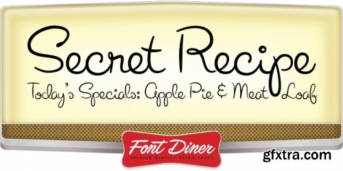 Secret Recipe Font