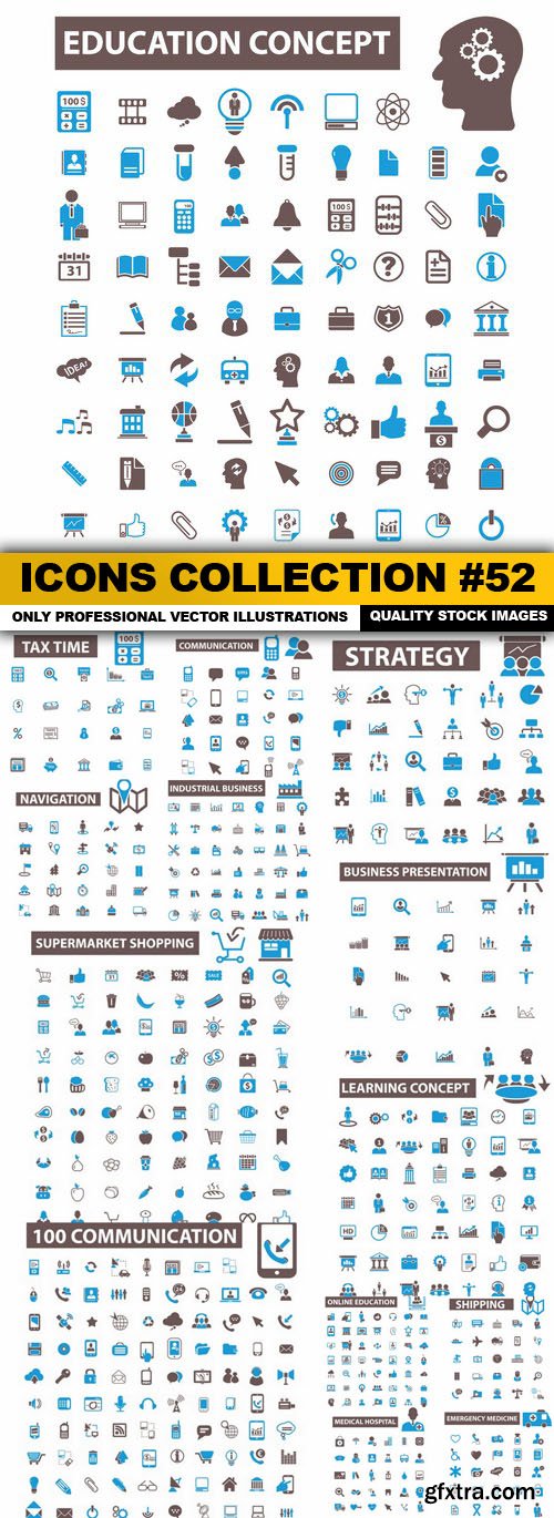 Icons Collection #52 - 15 Vector