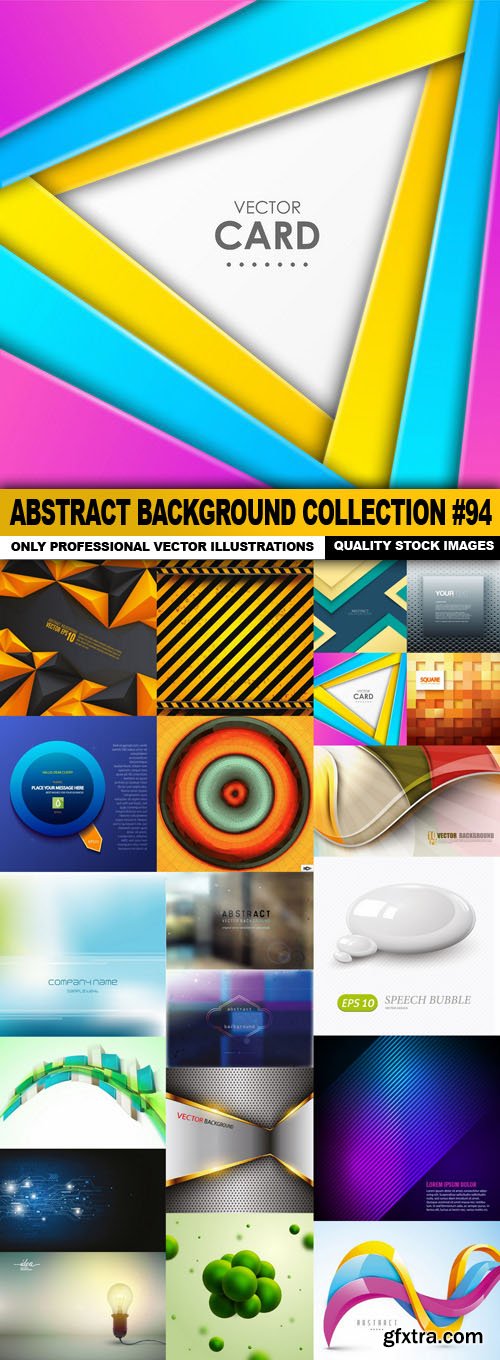 Abstract Background Collection #94 - 20 Vector