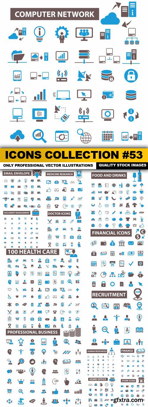 Icons Collection #53 - 15 Vector