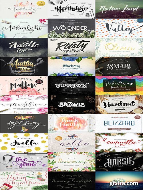 CreativeMarket Typographer's January Dream Bundle 483957