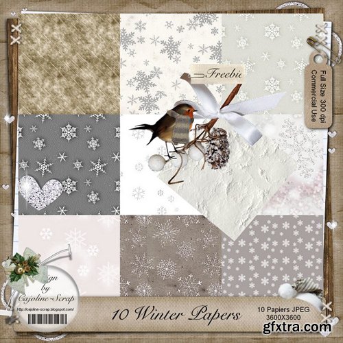 Winter Paper Backgrounds