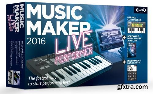 MAGIX Music Maker 2016 Live 22.0.3.63