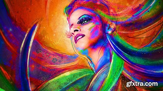 Digitally Painting Vivid Illustrations in Photoshop