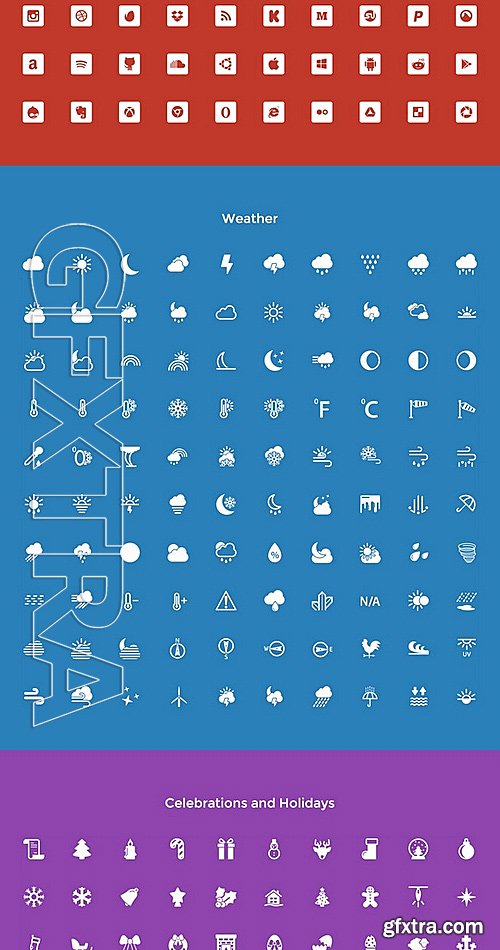 CM - Awesome Icons Bundle 6000 Icons 442434