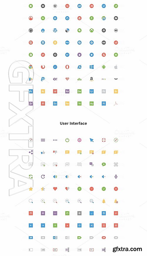 CM - Awesome Icons Bundle 6000 Icons 442434