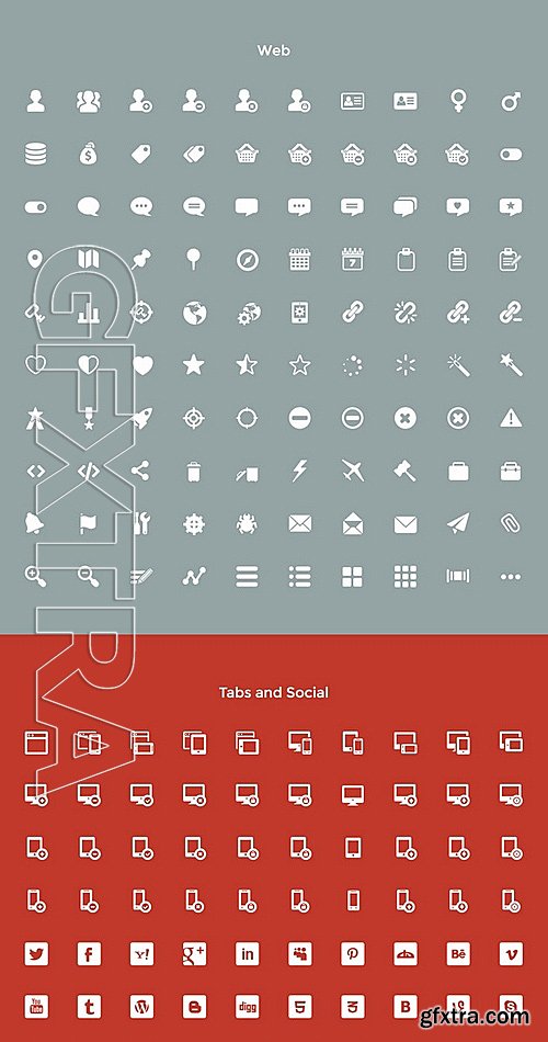 CM - Awesome Icons Bundle 6000 Icons 442434