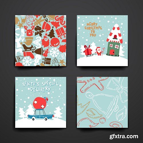 Design Vector Cards 3 - 17xEPS