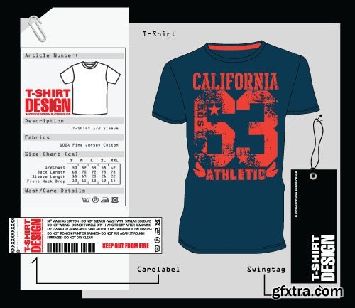 T-Shirts Design 3, 30x EPS