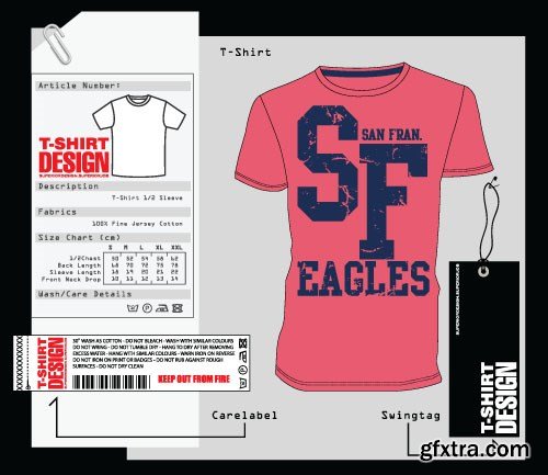 T-Shirts Design 3, 30x EPS