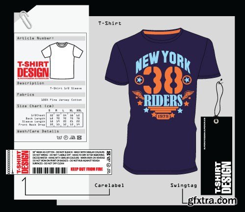 T-Shirts Design 3, 30x EPS