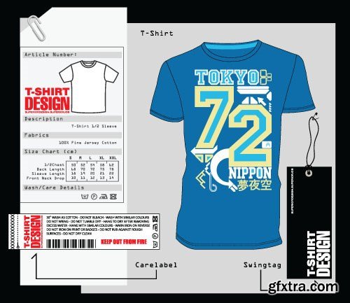 T-Shirts Design 3, 30x EPS