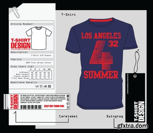 T-Shirts Design 3, 30x EPS