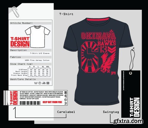 T-Shirts Design 3, 30x EPS