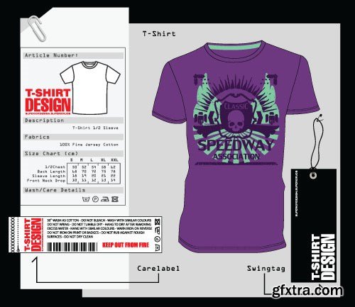 T-Shirts Design 3, 30x EPS