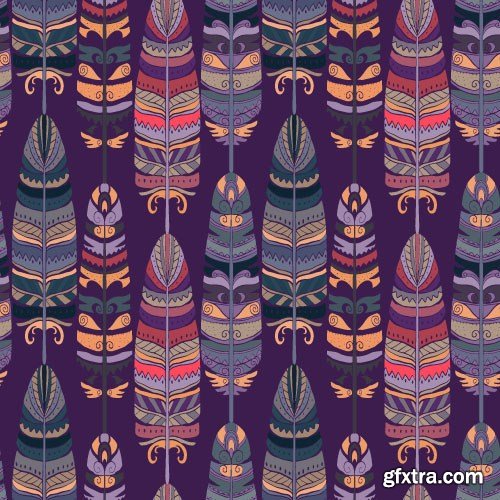 Tribal & Ethnic Ornaments 6 - 13xEPS