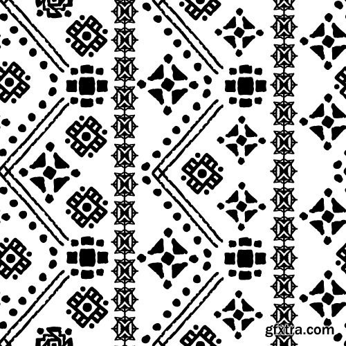 Tribal & Ethnic Ornaments 6 - 13xEPS