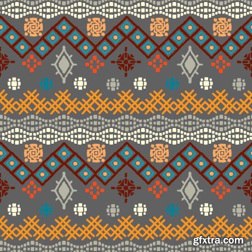 Tribal & Ethnic Ornaments 6 - 13xEPS