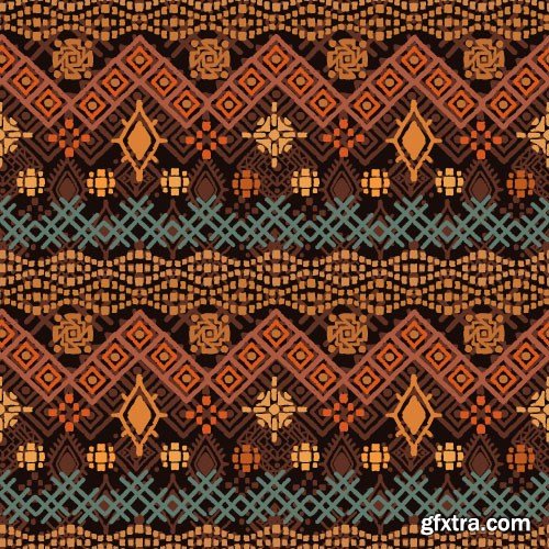 Tribal & Ethnic Ornaments 6 - 13xEPS