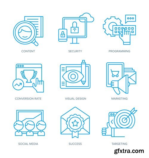 Icons & Web Elements - 16xEPS