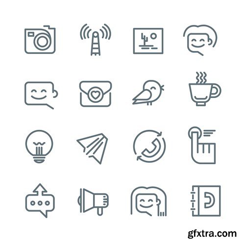 Icons & Web Elements - 16xEPS