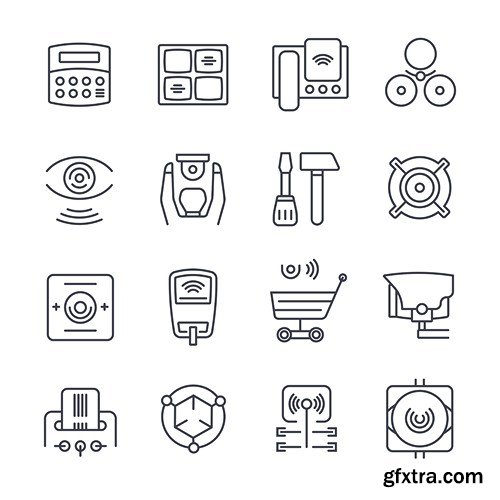 Icons & Web Elements - 16xEPS