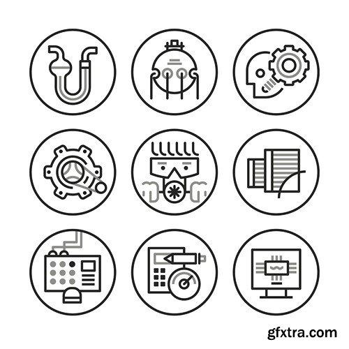 Icons & Web Elements - 16xEPS