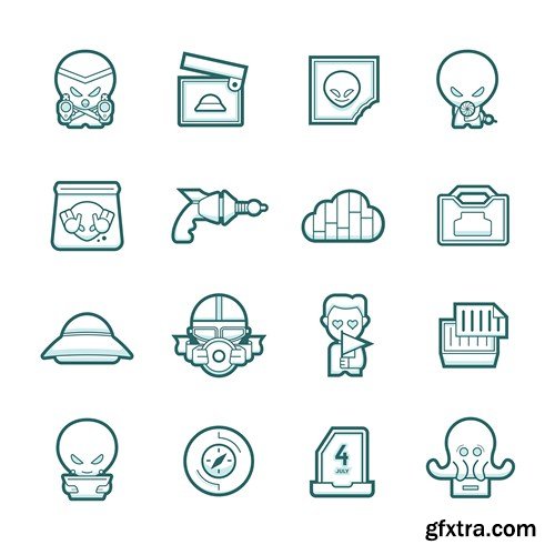 Icons & Web Elements - 16xEPS