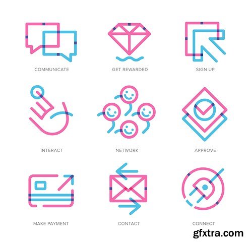 Icons & Web Elements - 16xEPS