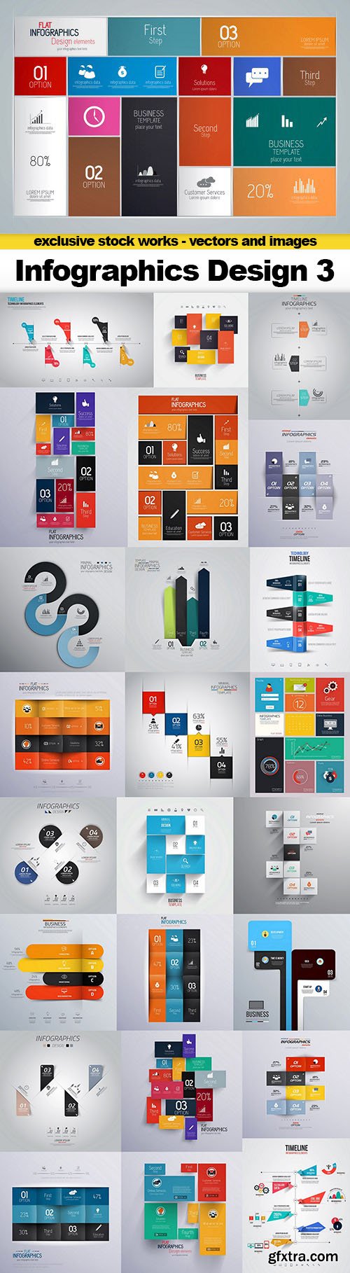 Infographics Design Collection 3 - 25xEPS