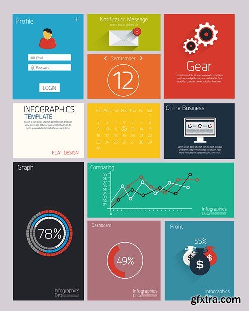 Infographics Design Collection 3 - 25xEPS