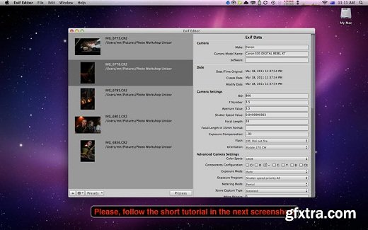 Exif Editor 1.1.6 (Mac OS X)